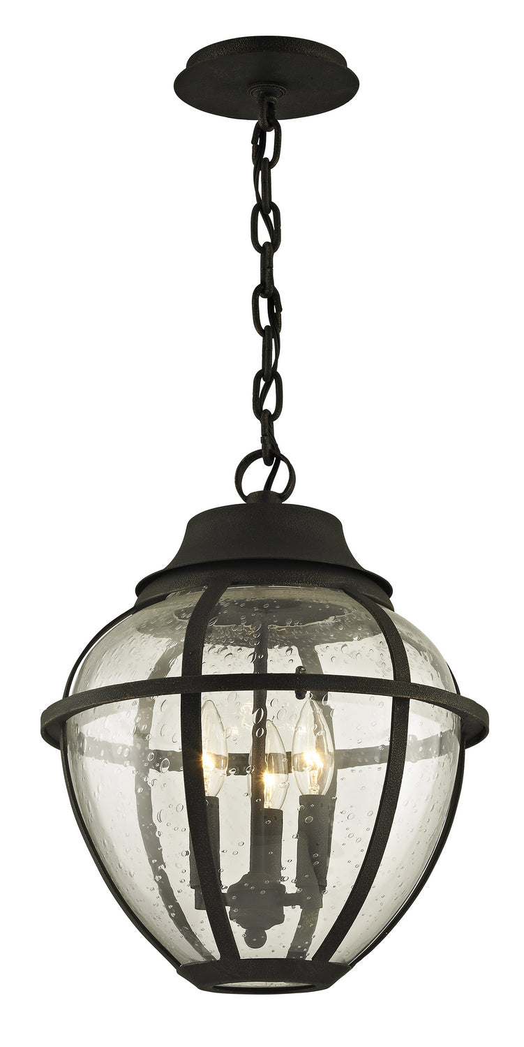 Troy Lighting - F6457-VBZ - Three Light Hanger - Bunker Hill - Vintage Bronze from Lighting & Bulbs Unlimited in Charlotte, NC