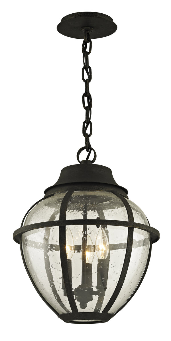 Troy Lighting - F6457-VBZ - Three Light Hanger - Bunker Hill - Vintage Bronze from Lighting & Bulbs Unlimited in Charlotte, NC