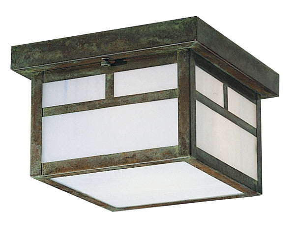 Arroyo - MCM-7TWO-VP - One Light Flush Mount - Mission - Verdigris Patina from Lighting & Bulbs Unlimited in Charlotte, NC