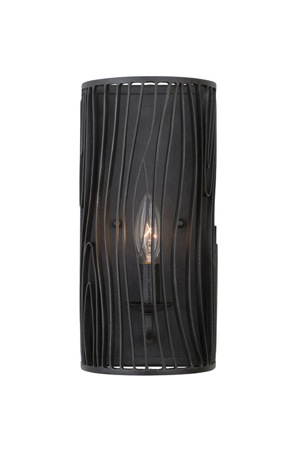 Kalco - 507520BI - One Light Wall Sconce - Morre - Black Iron from Lighting & Bulbs Unlimited in Charlotte, NC