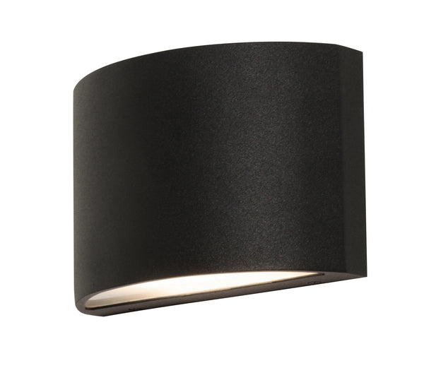 AFX Lighting - CLTW060410L30D2BK - LED Outdoor Wall Sconce - Colton - Black from Lighting & Bulbs Unlimited in Charlotte, NC