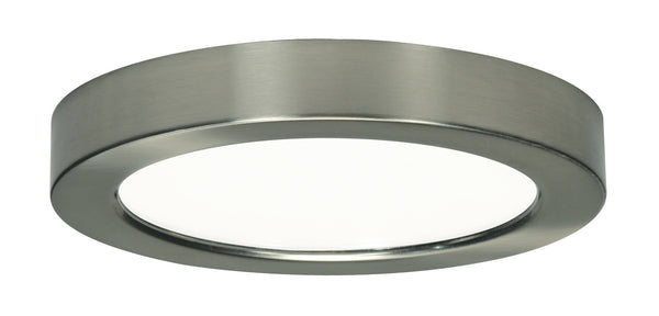 Satco - S29329 - LED Flush Mount - Brushed Nickel from Lighting & Bulbs Unlimited in Charlotte, NC