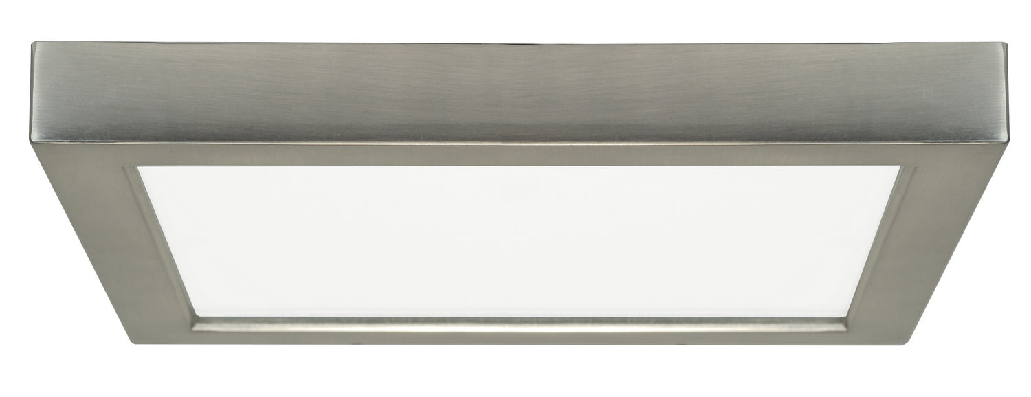 Satco - S29341 - LED Flush Mount - Brushed Nickel from Lighting & Bulbs Unlimited in Charlotte, NC