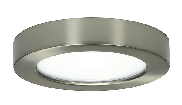 Satco - S29359 - LED Flush Mount - Brushed Nickel from Lighting & Bulbs Unlimited in Charlotte, NC