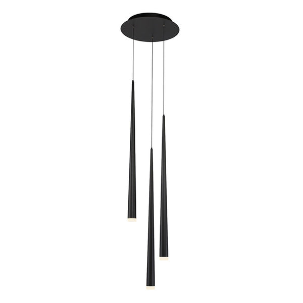 Modern Forms - PD-41803R-BK - LED Pendant - Cascade - Black from Lighting & Bulbs Unlimited in Charlotte, NC