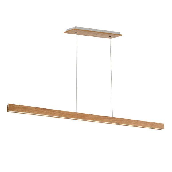 Modern Forms - PD-58784-WAL - LED Linear Pendant - Drift - Walnut from Lighting & Bulbs Unlimited in Charlotte, NC