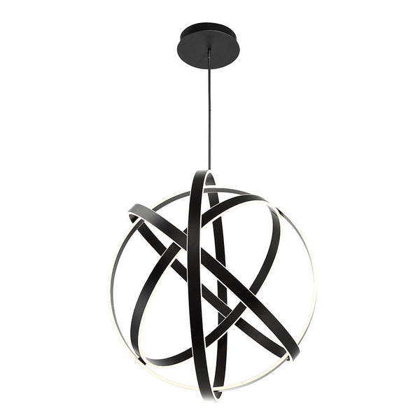 Modern Forms - PD-61738-BK - LED Chandelier - Kinetic - Black from Lighting & Bulbs Unlimited in Charlotte, NC