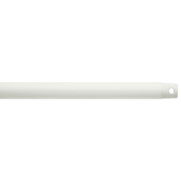 Kichler - 360000MWH - Fan Down Rod 12 Inch - Accessory - Matte White from Lighting & Bulbs Unlimited in Charlotte, NC