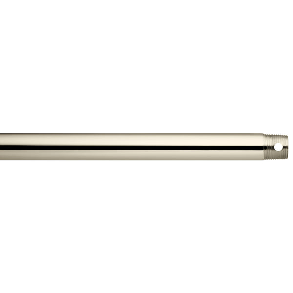 Kichler - 360003PN - Fan Down Rod 36 Inch - Accessory - Polished Nickel from Lighting & Bulbs Unlimited in Charlotte, NC