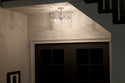 Four Light Semi Flush Mount from the Eris Collection in Polished Nickel Finish by Kichler