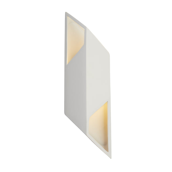 Justice Designs - CER-5845-BIS - LED Wall Sconce - Ambiance - Bisque from Lighting & Bulbs Unlimited in Charlotte, NC