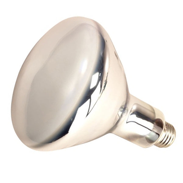 100 Watt, Mercury Vapor HID, Medium base, R40, Coated, 50 CRI, 3900K Light Bulb by Satco