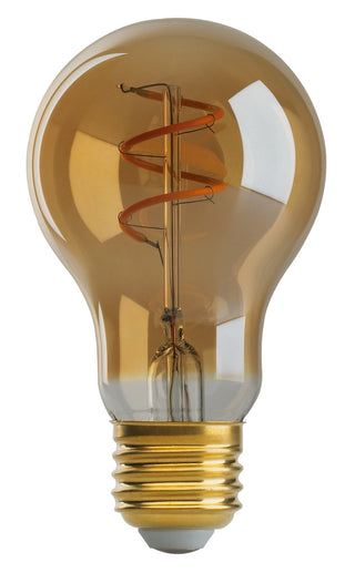 Satco - S9966 - Light Bulb - Transparent Amber from Lighting & Bulbs Unlimited.
