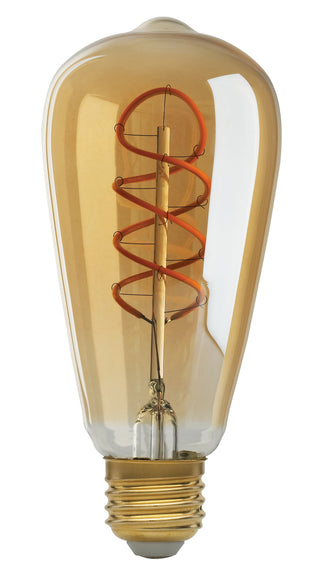 Satco - S9967 - Light Bulb - Transparent Amber from Lighting & Bulbs Unlimited in Charlotte, NC