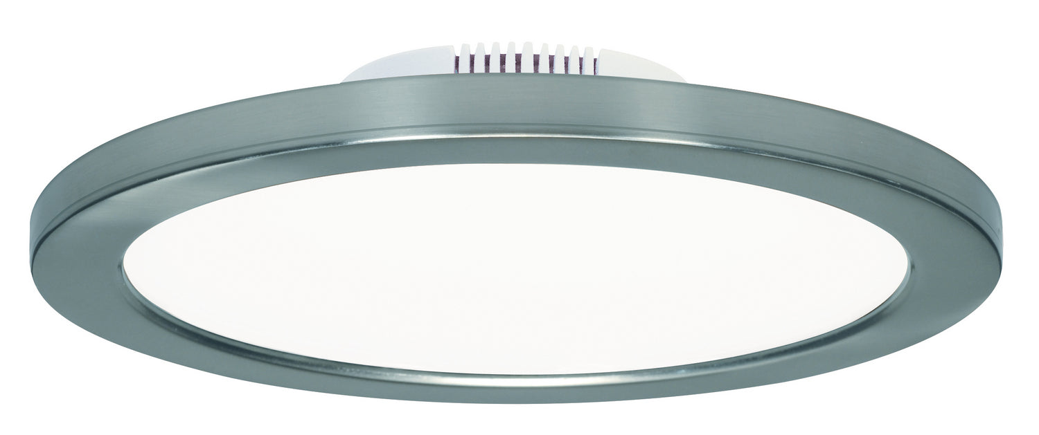 Satco - S9884 - LED Flush Mount - Polished Nickel from Lighting & Bulbs Unlimited in Charlotte, NC