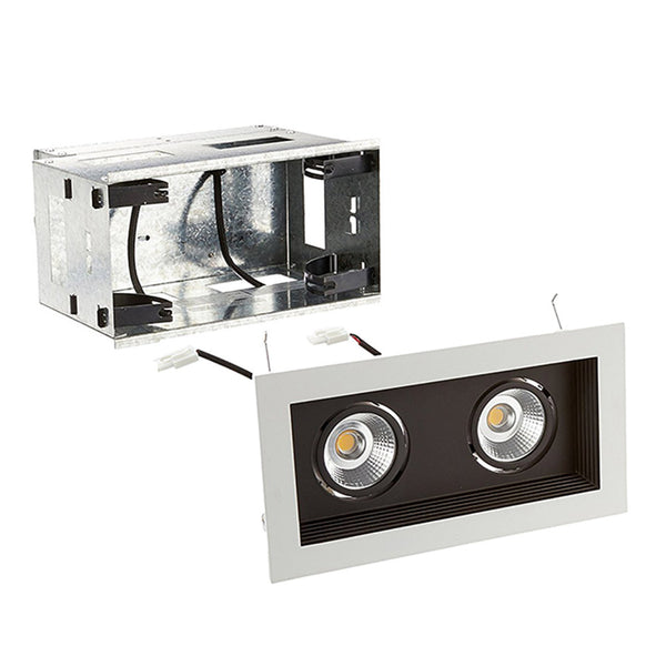 W.A.C. Lighting - MT-3LD211R-W940-BK - LED Two Light Remodel Housing with Trim and Light Engine - Mini Led Multiple Spots - Black from Lighting & Bulbs Unlimited in Charlotte, NC