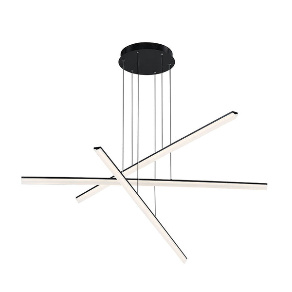 W.A.C. Lighting - PD-29803-BK - LED Pendant - Stack - Black from Lighting & Bulbs Unlimited in Charlotte, NC