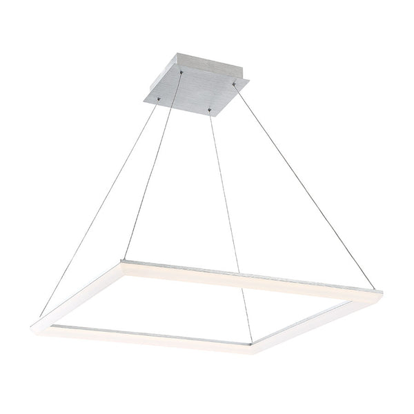 W.A.C. Lighting - PD-29828-AL - LED Pendant - Frame - Brushed Aluminum from Lighting & Bulbs Unlimited in Charlotte, NC