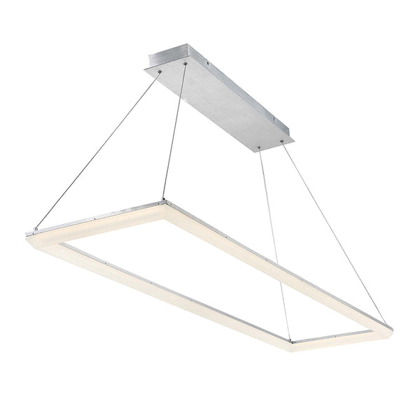 W.A.C. Lighting - PD-29858-AL - LED Pendant - Frame - Brushed Aluminum from Lighting & Bulbs Unlimited in Charlotte, NC