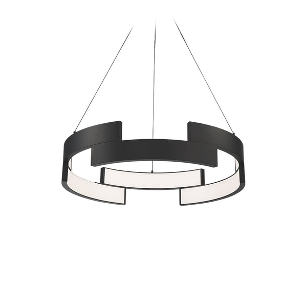 W.A.C. Lighting - PD-95827-BK - LED Pendant - Trap - Black from Lighting & Bulbs Unlimited in Charlotte, NC