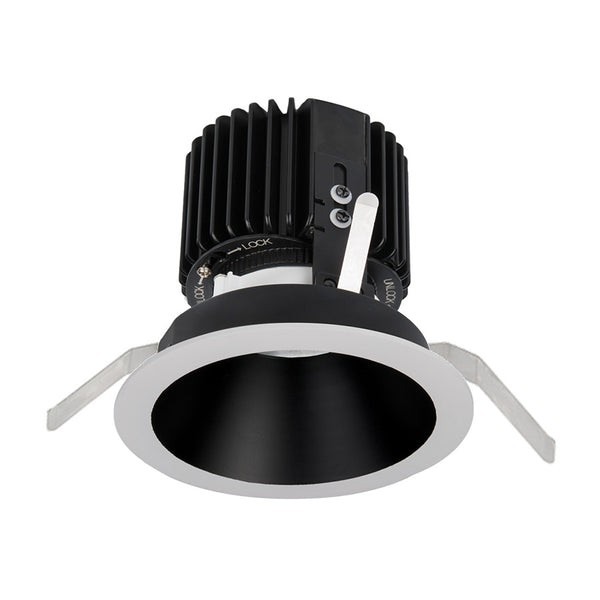 W.A.C. Lighting - R4RD2T-F827-BKWT - LED Trim - Volta - Black/White from Lighting & Bulbs Unlimited in Charlotte, NC