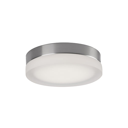 Kuzco Lighting - FM3511-BN - LED Flush Mount - Bedford - Brushed Nickel/Frosted from Lighting & Bulbs Unlimited in Charlotte, NC