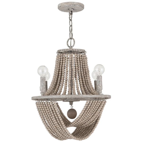 Capital Lighting - 429541MS - Four Light Chandelier - Kayla - Mystic Sand from Lighting & Bulbs Unlimited in Charlotte, NC
