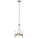 Kichler - 44286WWW - Three Light Chandelier - Telan - White Washed Wood from Lighting & Bulbs Unlimited in Charlotte, NC