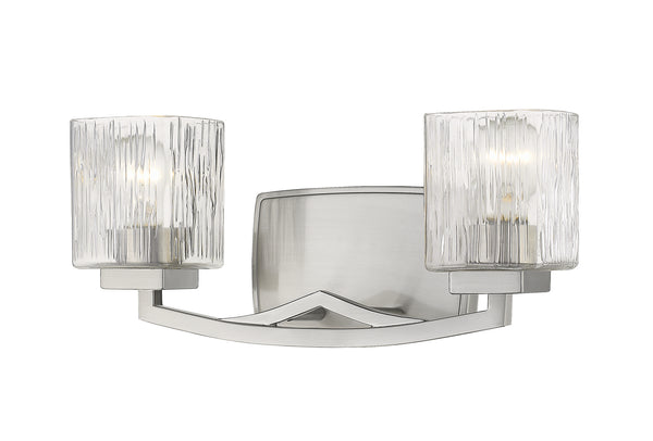 Z-Lite - 1929-2V-BN - Two Light Vanity - Zaid - Brushed Nickel from Lighting & Bulbs Unlimited in Charlotte, NC
