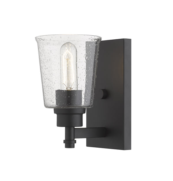 Z-Lite - 464-1S-MB - One Light Wall Sconce - Bohin - Matte Black from Lighting & Bulbs Unlimited in Charlotte, NC