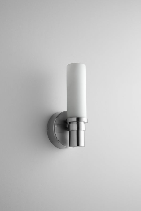 Oxygen - 2-5156-124 - One Light Wall Sconce - Pebble - Satin Nickel from Lighting & Bulbs Unlimited in Charlotte, NC
