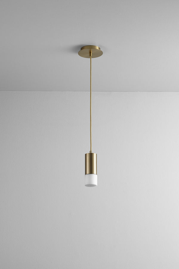 Oxygen - 3-607-140 - LED Pendant - Magneta - Aged Brass from Lighting & Bulbs Unlimited in Charlotte, NC