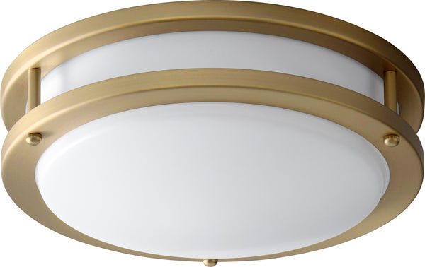 Oxygen - 3-618-40 - LED Ceiling Mount - Oracle - Aged Brass from Lighting & Bulbs Unlimited in Charlotte, NC