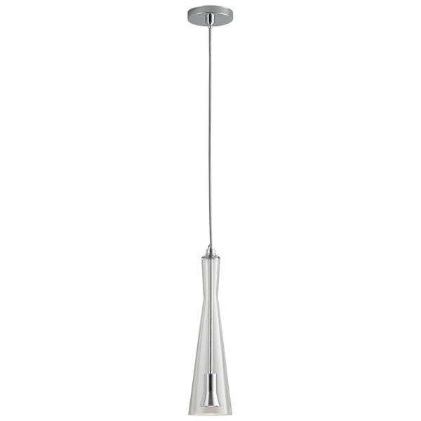 Oxygen - 3-651-14 - LED Pendant - Cornet - Clear Glass from Lighting & Bulbs Unlimited in Charlotte, NC