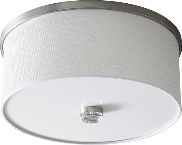Oxygen - 3-695-24 - LED Ceiling Mount - Echo - Satin Nickel from Lighting & Bulbs Unlimited in Charlotte, NC