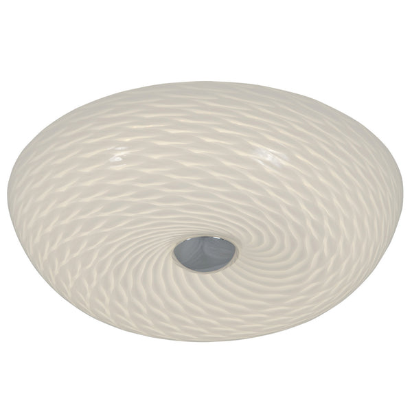 Varaluz - AC1581 - Two Light Flush Mount - Swirled - Chrome from Lighting & Bulbs Unlimited in Charlotte, NC