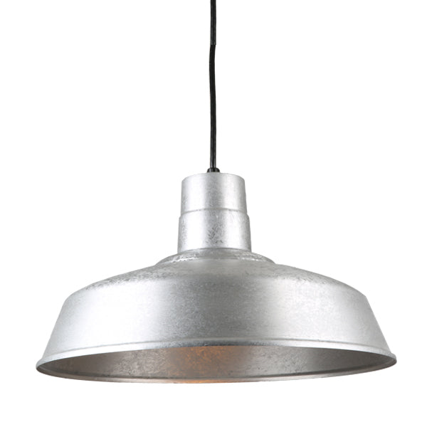 Hi Lite - H-QSN15118-C-96 - One Light Pendant - Warehouse - Galvanized from Lighting & Bulbs Unlimited in Charlotte, NC