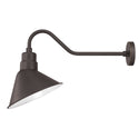 Outdoor Goose Neck Wall Mount from the RLM Collection in Oiled Bronze Finish by Capital Lighting