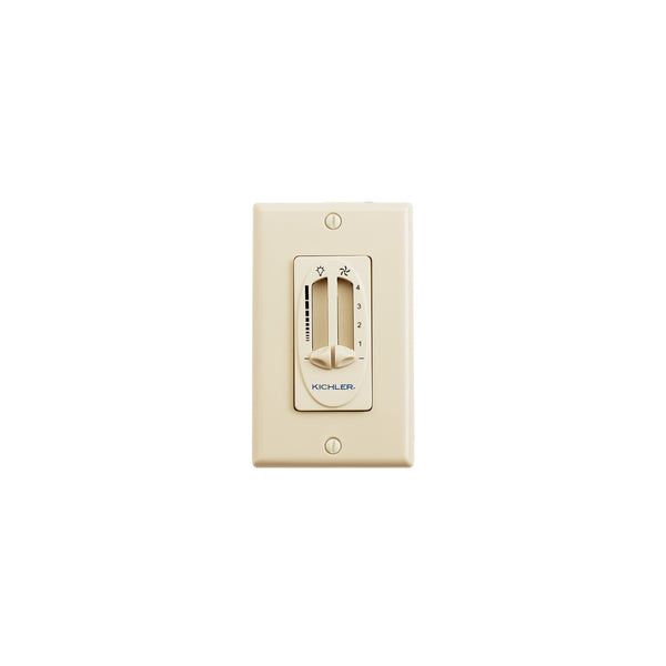 Kichler - 337010IV - Fan 4 Speed-Light Dimmer - Accessory - Ivory (Not Painted) from Lighting & Bulbs Unlimited in Charlotte, NC