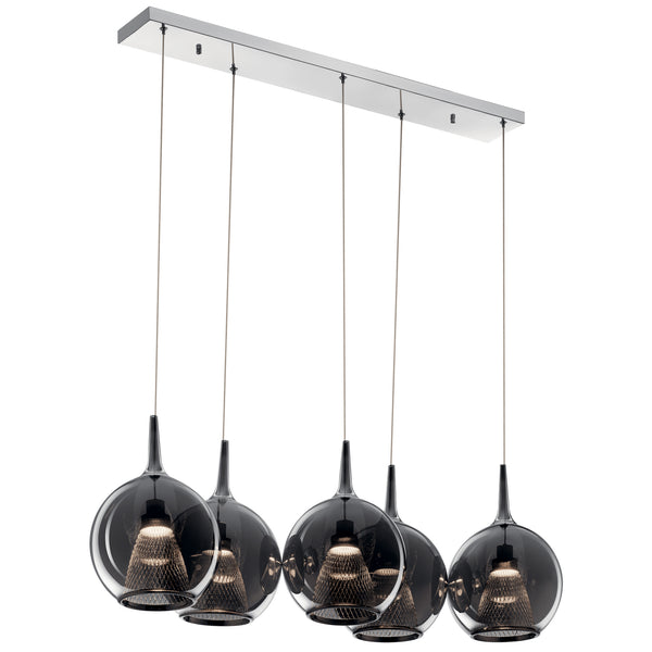 Kichler - 84154 - LED Linear Pendant - Zin - Chrome from Lighting & Bulbs Unlimited in Charlotte, NC