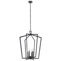 Kichler - 43495BK - Six Light Chandelier - Abbotswell - Black from Lighting & Bulbs Unlimited in Charlotte, NC