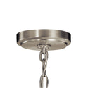 Three Light Chandelier from the Winslow Collection in Brushed Nickel Finish by Kichler