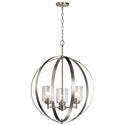 Kichler - 44034NI - Three Light Chandelier - Winslow - Brushed Nickel from Lighting & Bulbs Unlimited in Charlotte, NC