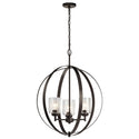 Kichler - 44034OZ - Three Light Chandelier - Winslow - Olde Bronze from Lighting & Bulbs Unlimited in Charlotte, NC