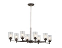 Kichler - 44035OZ - Eight Light Chandelier - Winslow - Olde Bronze from Lighting & Bulbs Unlimited in Charlotte, NC