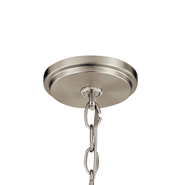Nine Light Chandelier from the Daimlen Collection in Brushed Nickel Finish by Kichler