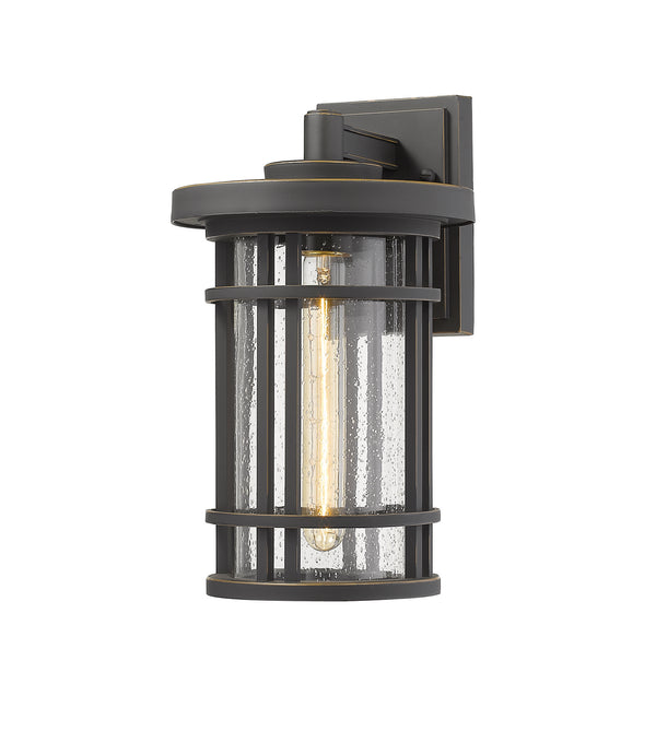 Z-Lite - 570M-ORB - One Light Outdoor Wall Sconce - Jordan - Oil Rubbed Bronze from Lighting & Bulbs Unlimited in Charlotte, NC