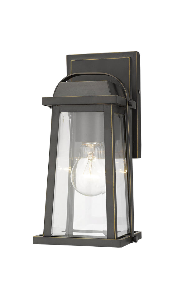 Z-Lite - 574S-ORB - One Light Outdoor Wall Sconce - Millworks - Oil Rubbed Bronze from Lighting & Bulbs Unlimited in Charlotte, NC