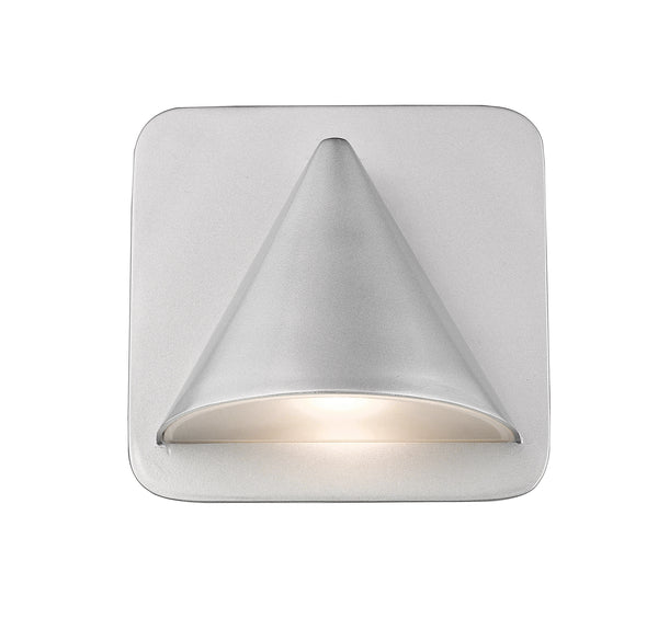 Z-Lite - 578SL-LED - LED Outdoor Wall Sconce - Obelisk - Silver from Lighting & Bulbs Unlimited in Charlotte, NC
