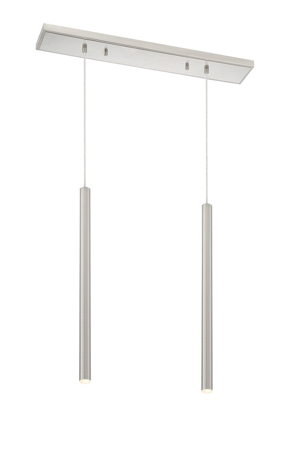 Z-Lite - 917MP24-BN-LED-2LBN - LED Island/Billiard - Forest - Brushed Nickel from Lighting & Bulbs Unlimited in Charlotte, NC